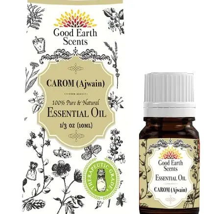 Good Earth Scents - Carom Essential Oil (10 Ml.)