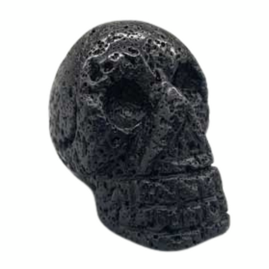 Lava Stone Skull