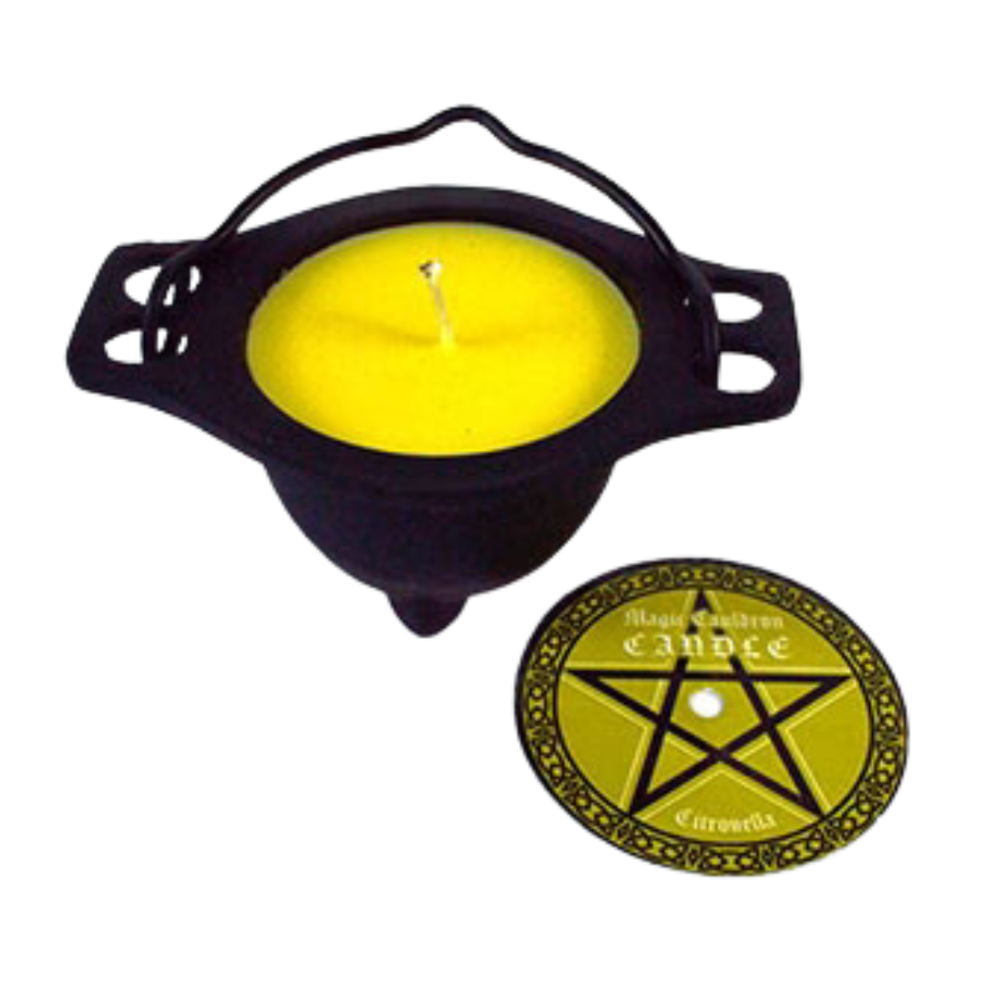 Citronella Magic Cauldron Candle