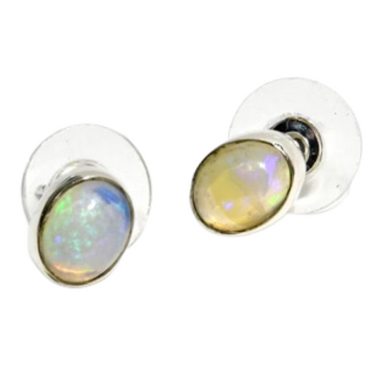 Ethiopian Opal Earrings