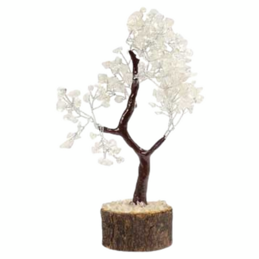 Clear Quartz Gemstone Tree