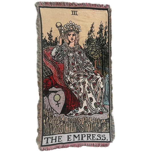 The Empress Throw Blanket