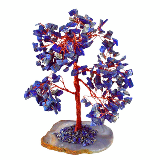 Lapis Gemstone Tree