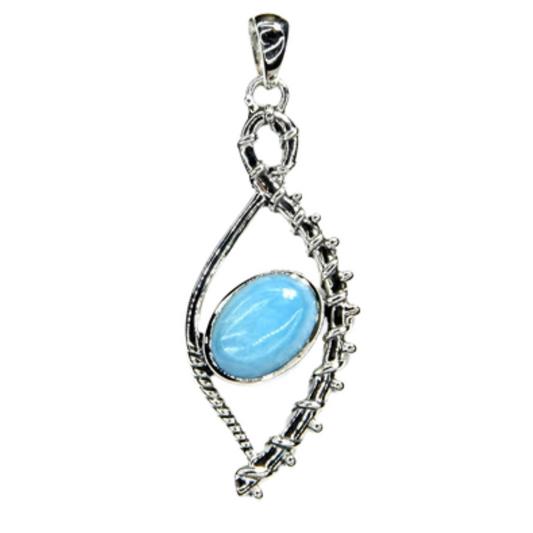 Larimar pendant