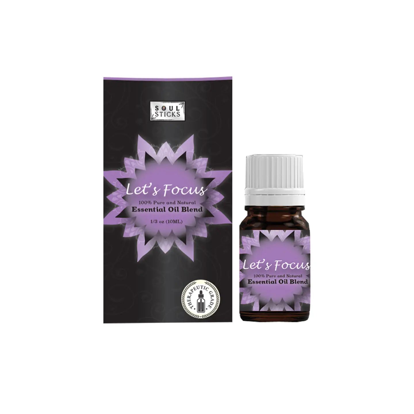 Soul Sticks - 'let's Focus' Essential Oil Blend (10 Ml.)