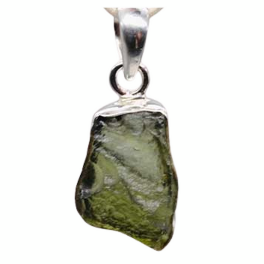 Moldavite pendant