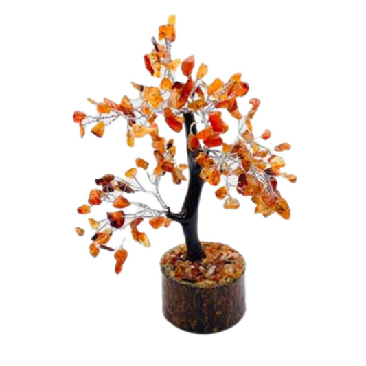 Carnelian Gemstone Tree