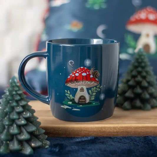 Gnome Sweet Gnome Mushroom Mug