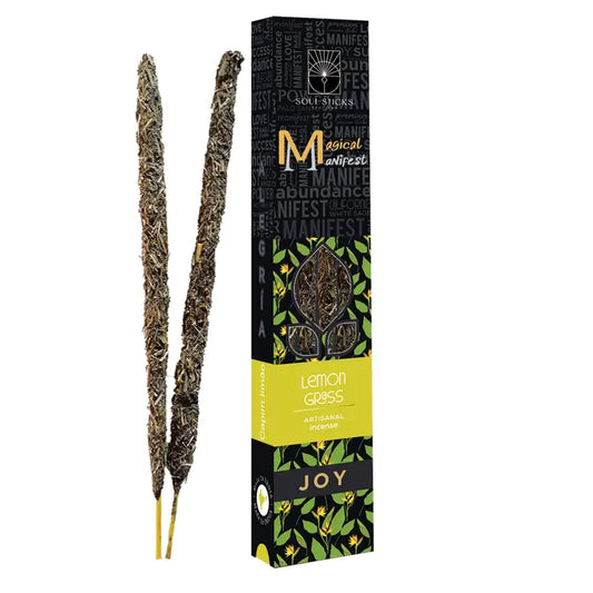 Joy Lemongrass Magical Manifest Artisanal Incense Sticks