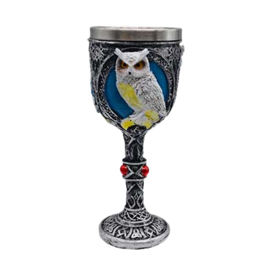 6 1/2" Mystic Owl chalice