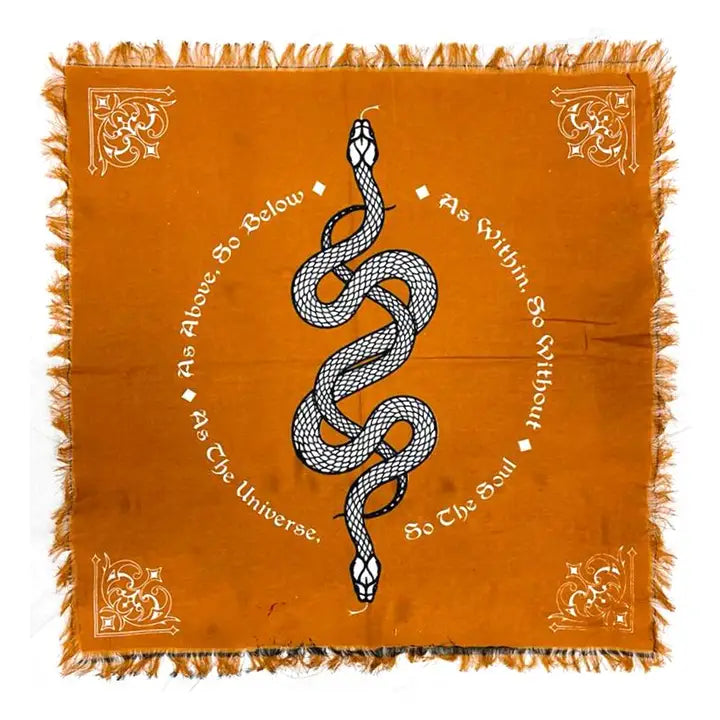 Serpent Altar Cloth (24 X 24 in.)