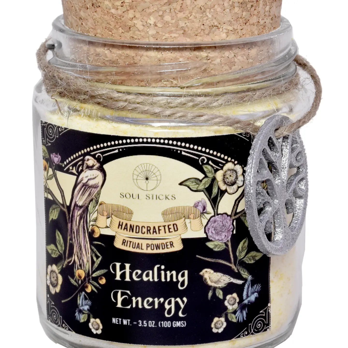 Healing Energy Ritual Spell Powder Jar (3.5 oz)