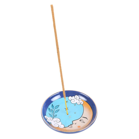 The Moon Celestial Incense Holder Plate