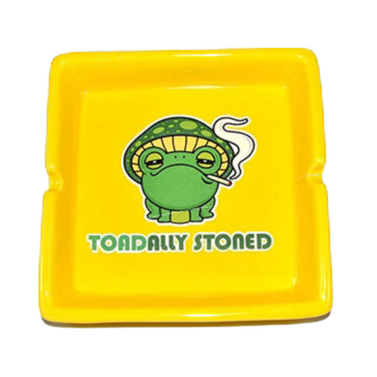 Toadally Stoned ashtray