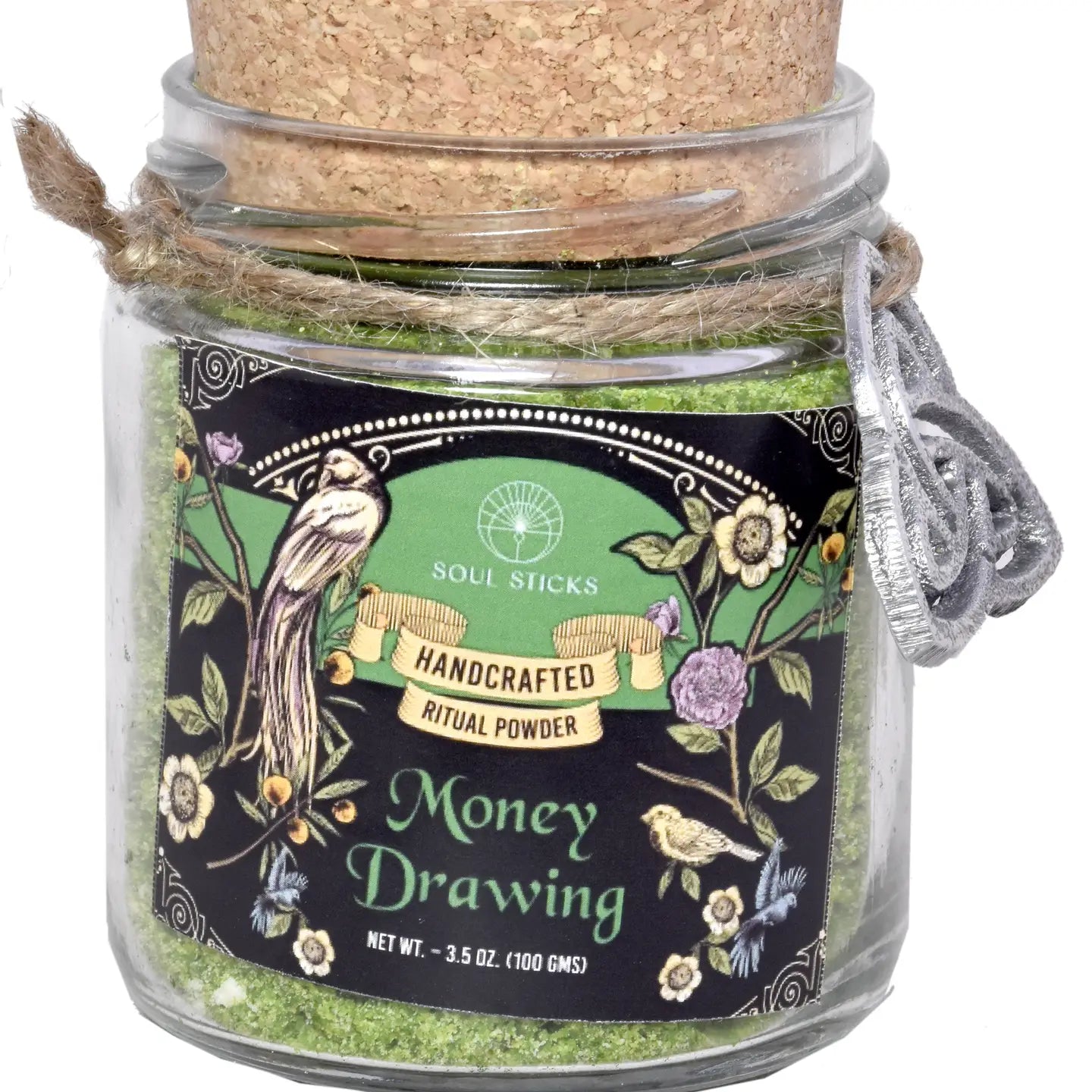 Money Drawing Ritual Spell Powder Jar (3.5 oz)