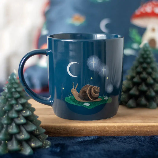 Gnome Sweet Gnome Snail Mug