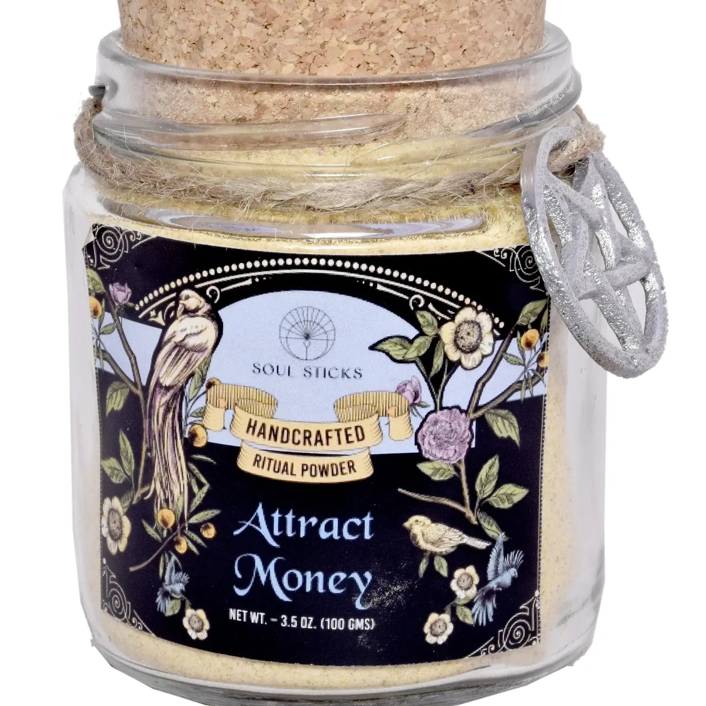 Attract Money Ritual Spell Powder Jar (3.5 oz)