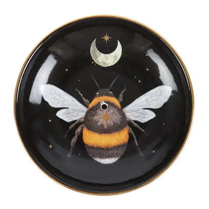 Forest Bee Ceramic Incense Holder Plate