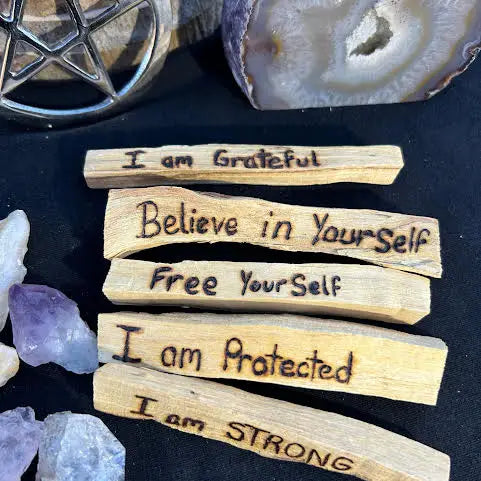 Hand Burned Palo Santo- the Grateful Collection