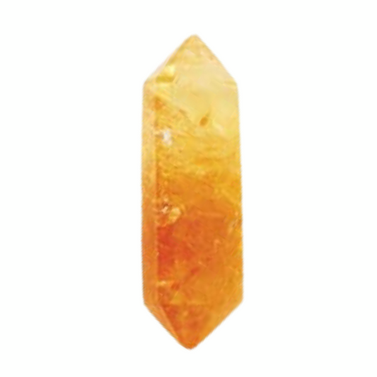 Double Terminated Citrine Point