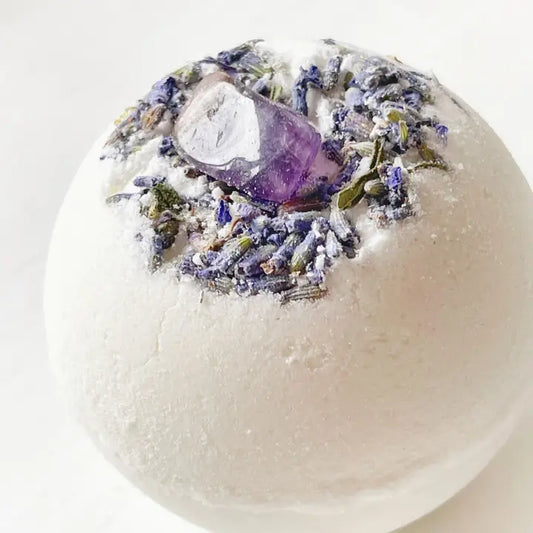 Amethyst & Lavender Bath Bombs