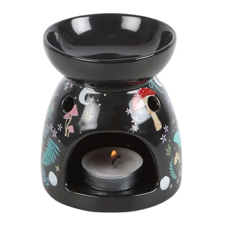 Dark Forest Print Oil Burner