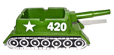 9" Tank 420 ashtray