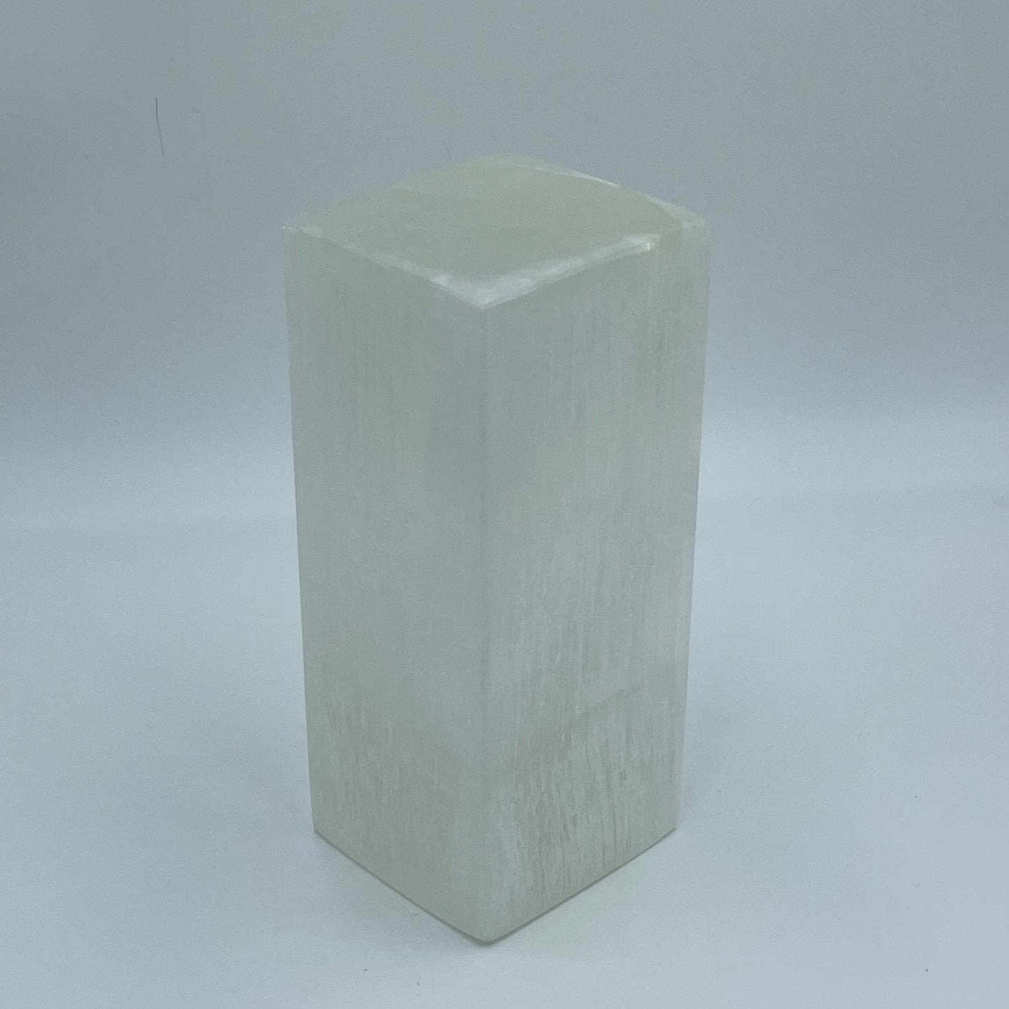 Rectangular Selenite Crystal Lamp Prime