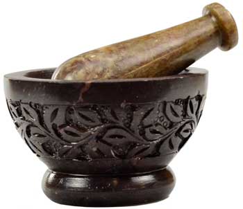 Flower Mortar & Pestle Set