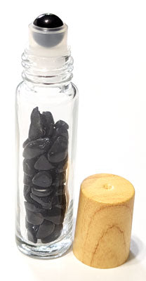 Black Obsidian Roller Bottle