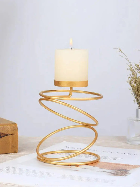 Luxury Style Metal Candle Holders