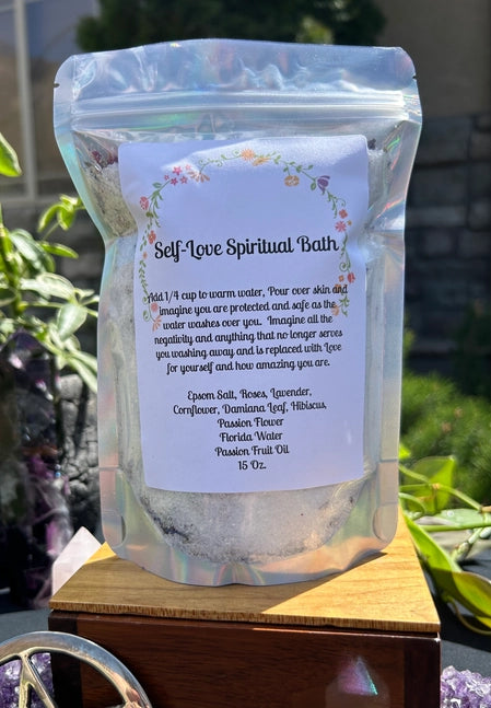 Self Love Spiritual Bath Salts 15oz