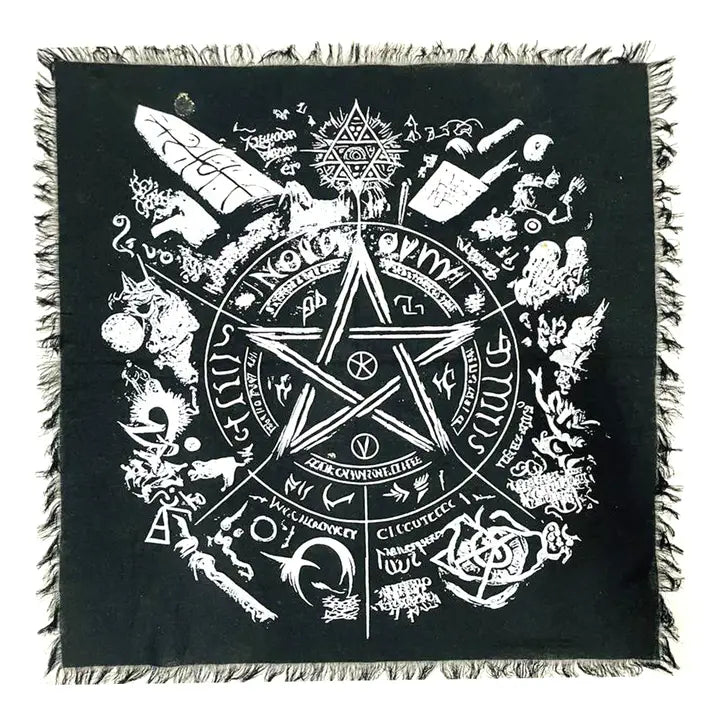 Pentagram Altar Cloth (24 X 24 in.)