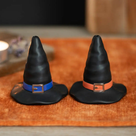 Witch Hat Salt and Pepper Shakers