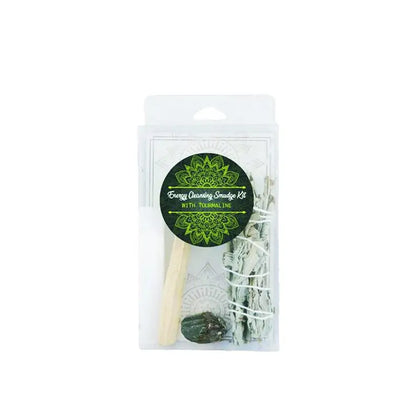 Energy Cleansing Smudge Kit w/ Tourmaline