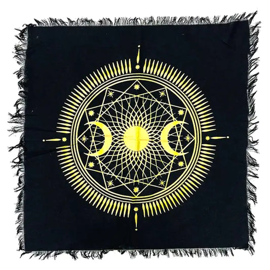 Three Moon Altar Cloth (24 X 24 in.)