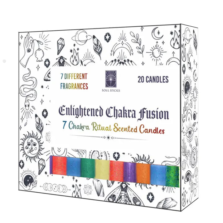 Soul Sticks - Enlightened Chakra Fusion Ritual Candles