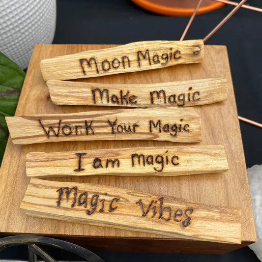 Hand Burned Palo Santo- Magic Collection