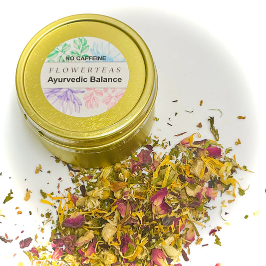 Ayurvedic Yoga BALANCE Loose Leaf Tea 1 oz Tin