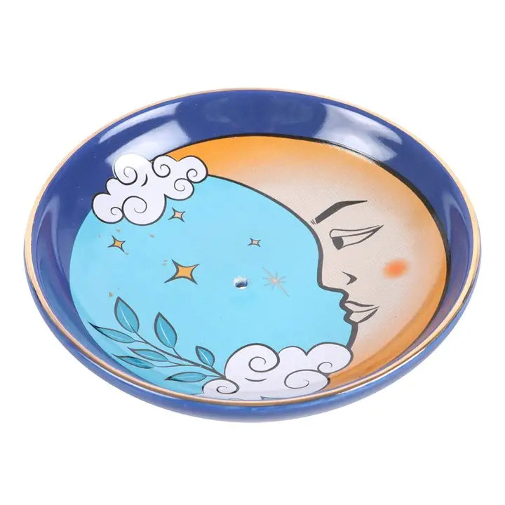 The Moon Celestial Incense Holder Plate