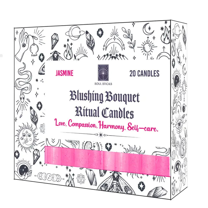 Soul Sticks - Blushing Bouquet Jasmine Ritual Candles