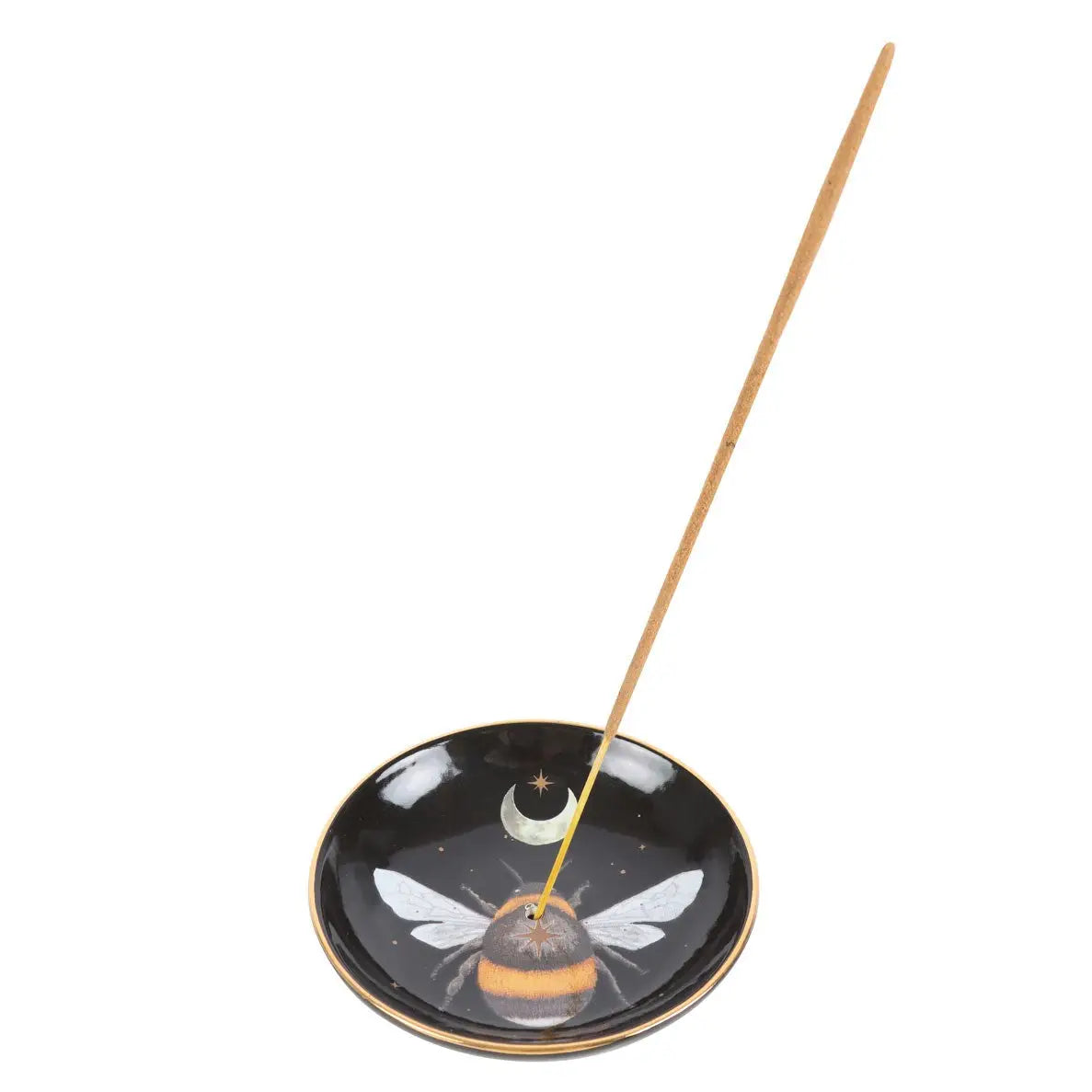 Forest Bee Ceramic Incense Holder Plate