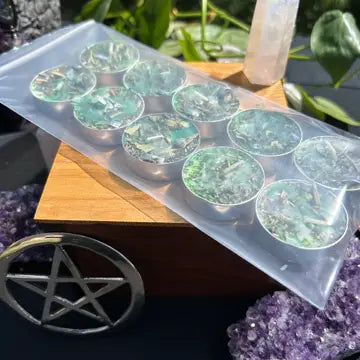 Prosperity and Wealth Tealight Spell Candles