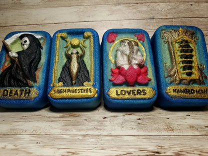 Tarot Card Bath Bomb Set-4 count