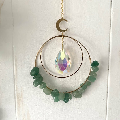 Gemstone Chip Sun Catchers