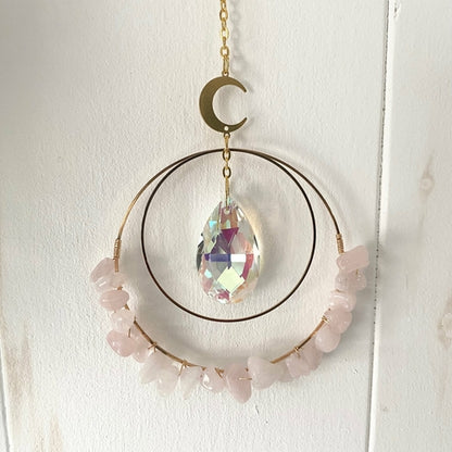 Gemstone Chip Sun Catchers