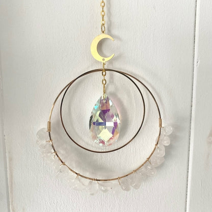 Gemstone Chip Sun Catchers