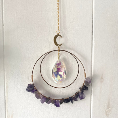 Gemstone Chip Sun Catchers